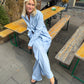 Sofie is 170 cm tall and wears size M. | light blue