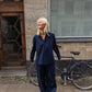 Sofie is 170 cm tall and wears size M. | navy