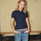 Ulrikka is 176 cm tall and wears size XS women fit | women navy