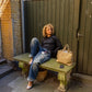 Cecilie is 168 cm tall and wears size S. | black
