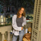 Nadia is 170 cm tall and wears size M. | dark grey