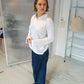 Emma Sofie is 167 cm tall and wears size M. | white