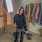Parnoosh is 165 cm tall and wears size M. | black